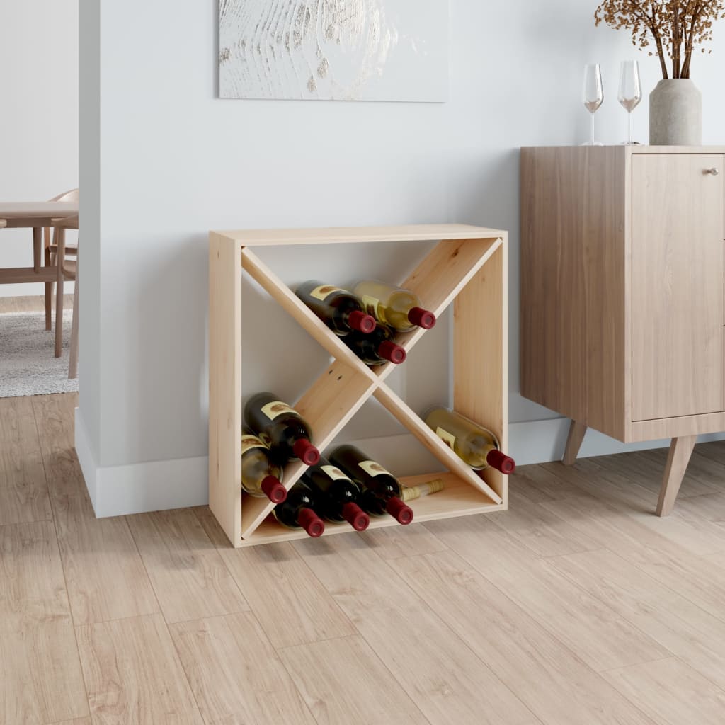 Armoire à vin 62x25x62 cm Bois de pin massif - XIOS