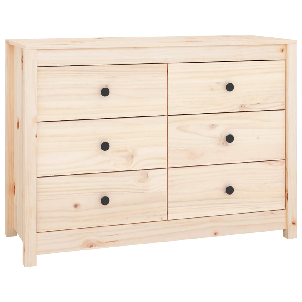 Armoire latérale 100x40x72 cm Bois de pin massif - XIOS