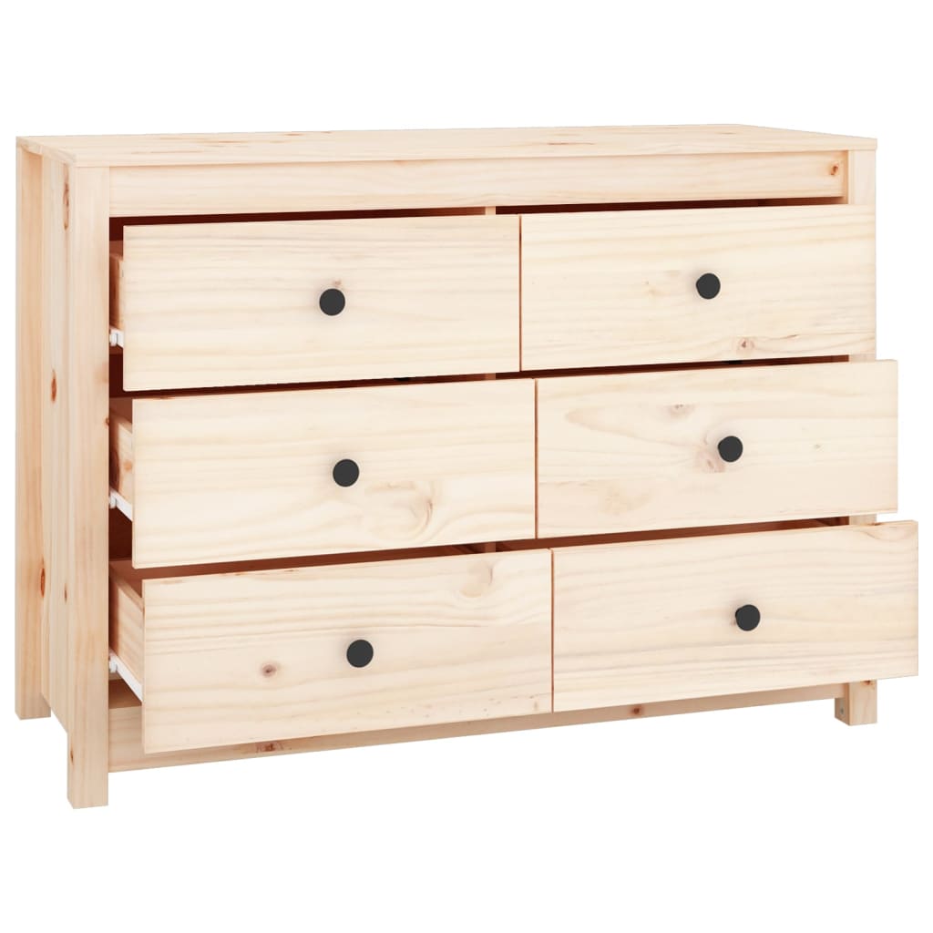 Armoire latérale 100x40x72 cm Bois de pin massif - XIOS