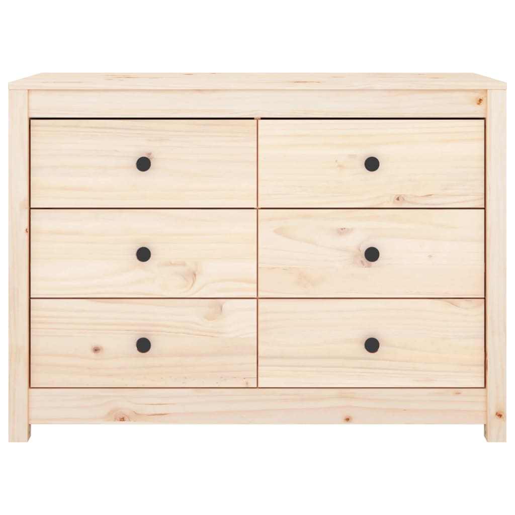Armoire latérale 100x40x72 cm Bois de pin massif - XIOS