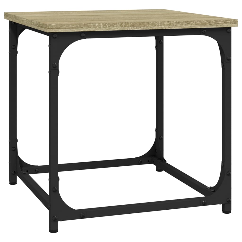 Table d'appoint Chêne sonoma 40x40x40 cm Bois d'ingénierie - XIOS