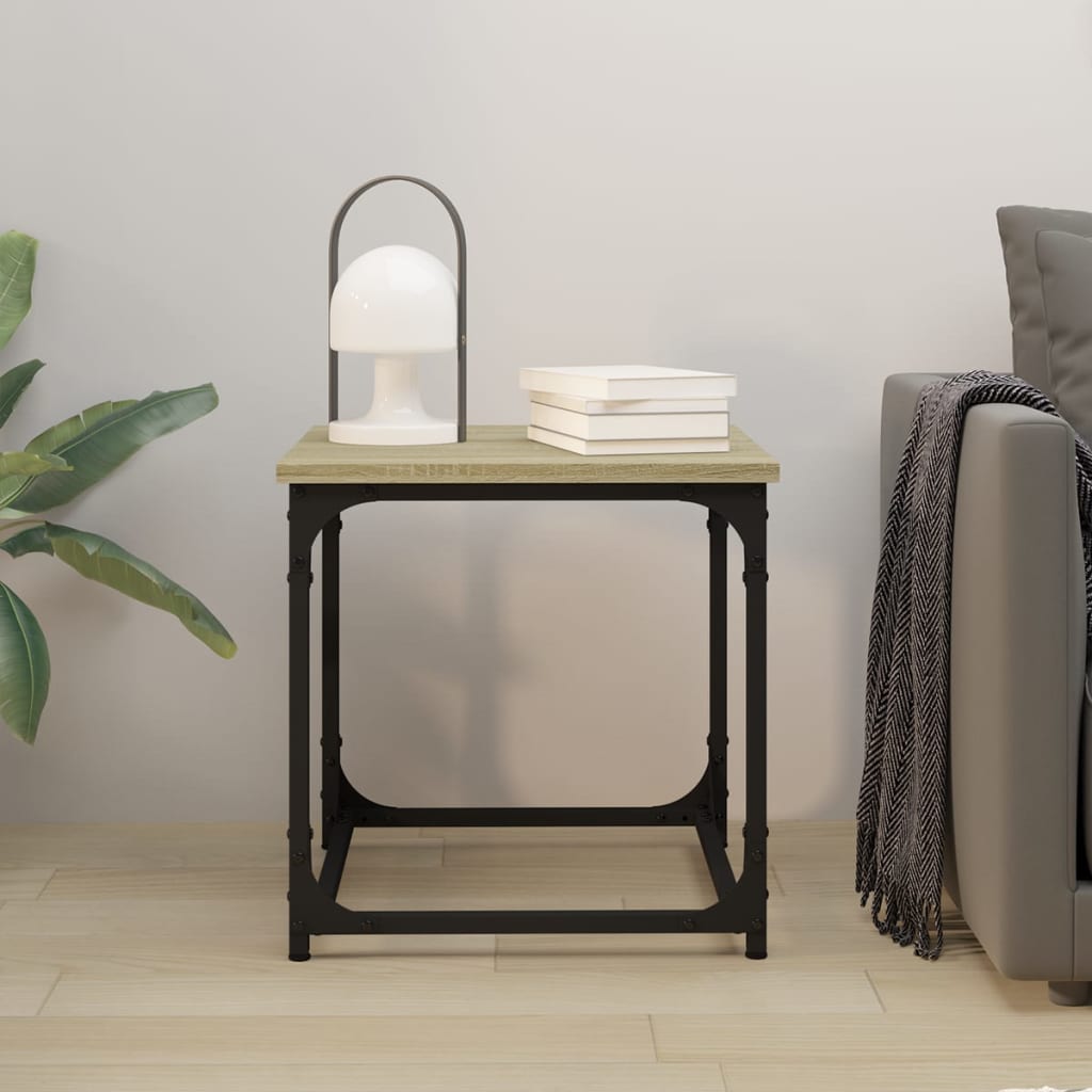 Table d'appoint Chêne sonoma 40x40x40 cm Bois d'ingénierie - XIOS