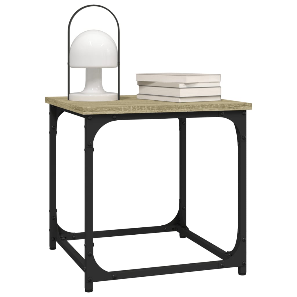 Table d'appoint Chêne sonoma 40x40x40 cm Bois d'ingénierie - XIOS