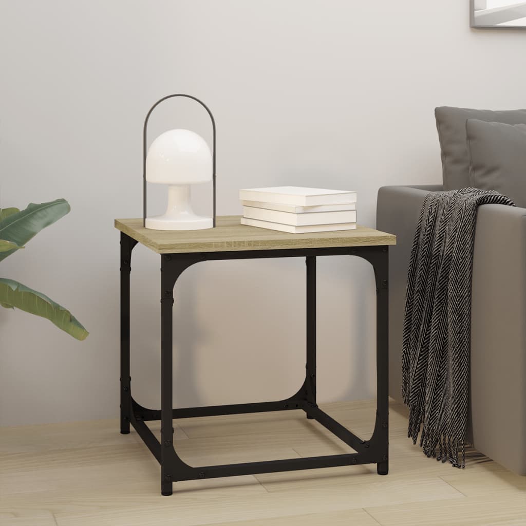 Table d'appoint Chêne sonoma 40x40x40 cm Bois d'ingénierie - XIOS