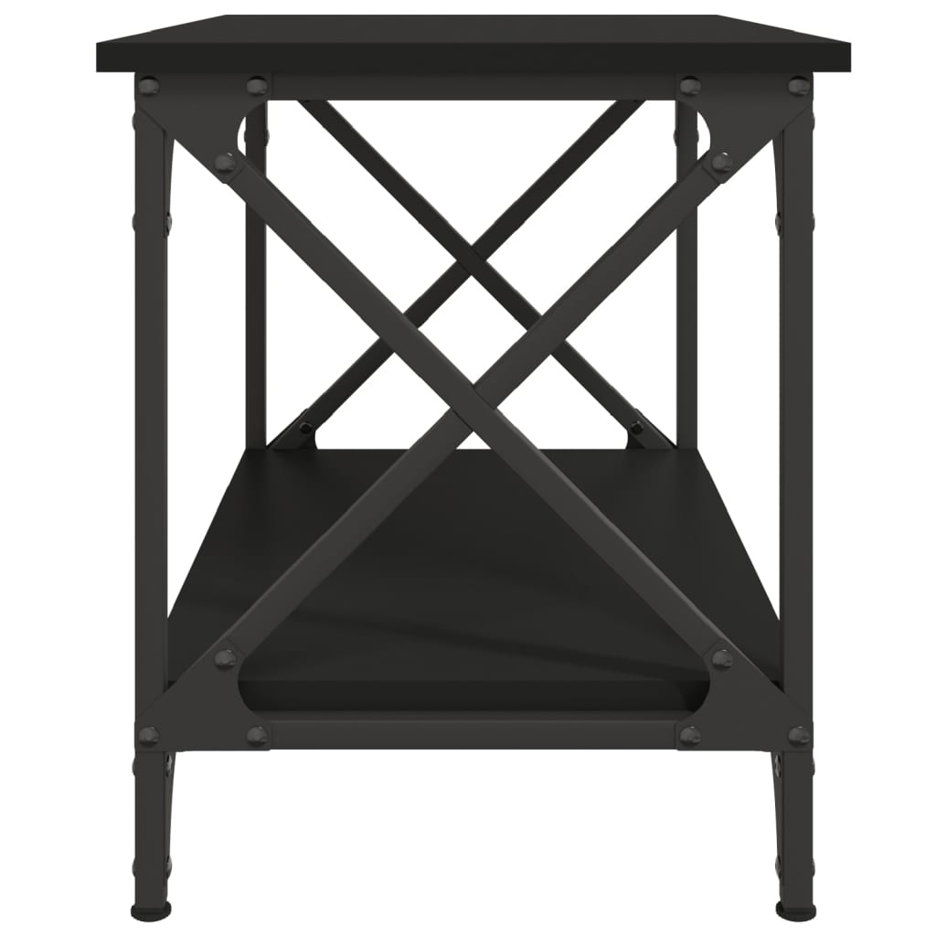 Table d'appoint Noir 55x38x45 cm Bois d'ingénierie - XIOS