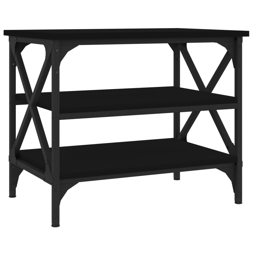 Table d'appoint Noir 55x38x45 cm Bois d'ingénierie - XIOS