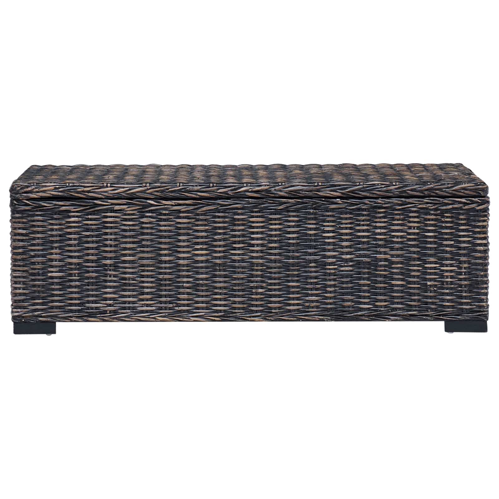Boîte de rangement avec stockage Noir 110 x 35 x 45 cm - XIOS