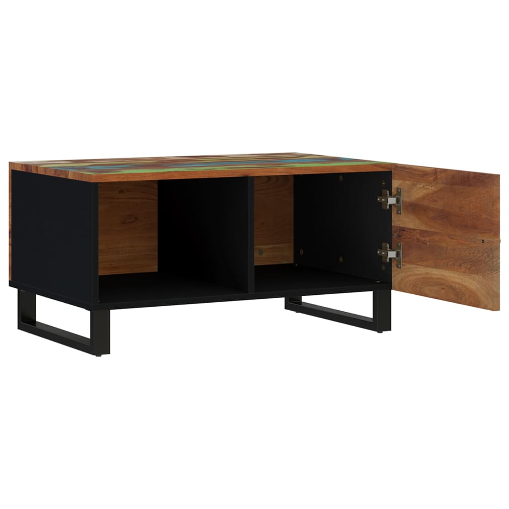 Table basse 80x50x40 cm Bois de récupération et d'ingénierie - XIOS
