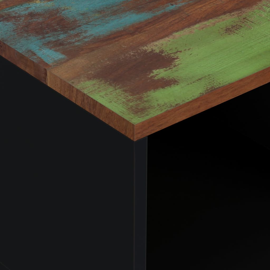 Table basse 80x50x40 cm Bois de récupération et d'ingénierie - XIOS