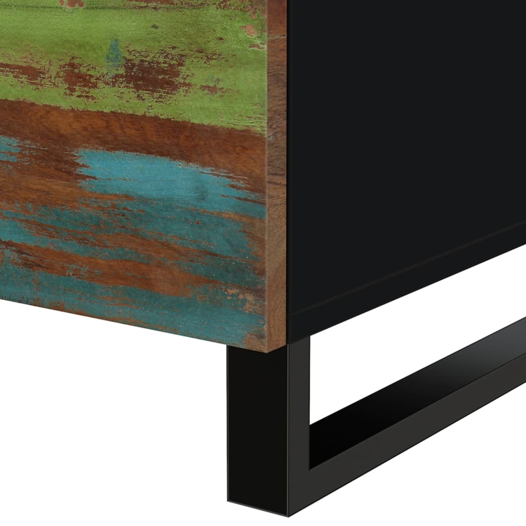 Table basse 80x50x40 cm Bois de récupération et d'ingénierie - XIOS