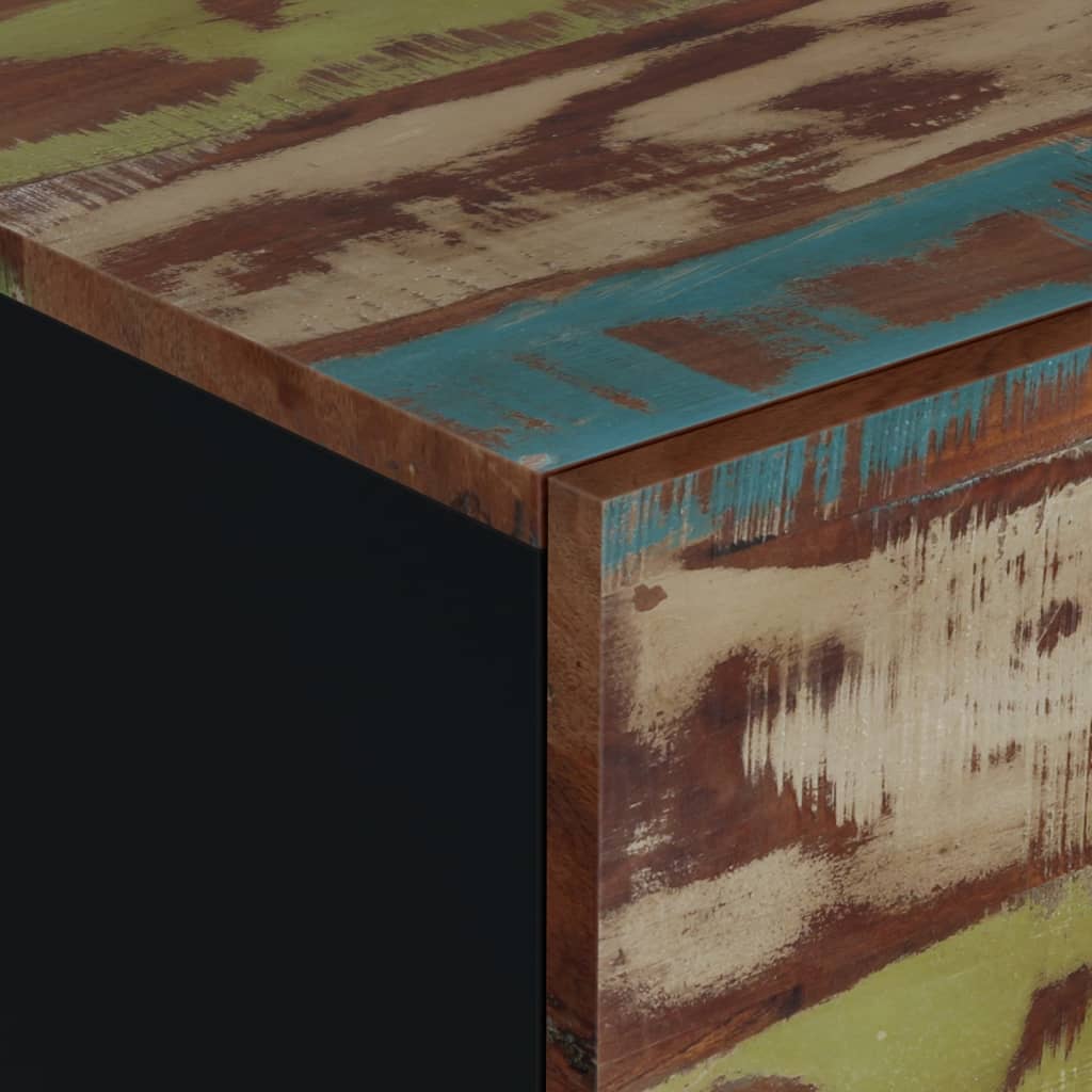 Table basse 80x50x40 cm Bois de récupération et d'ingénierie - XIOS