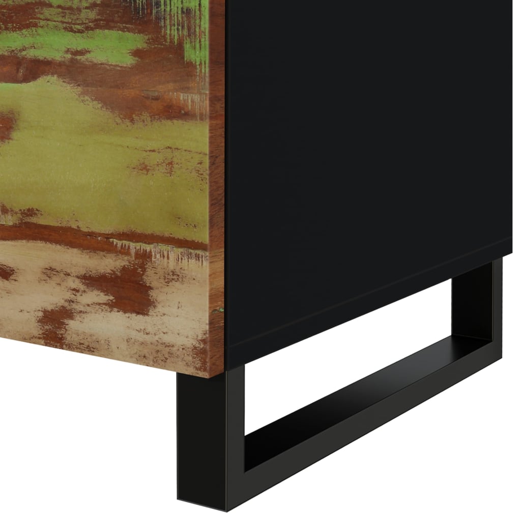 Table basse 80x50x40 cm Bois de récupération et d'ingénierie - XIOS