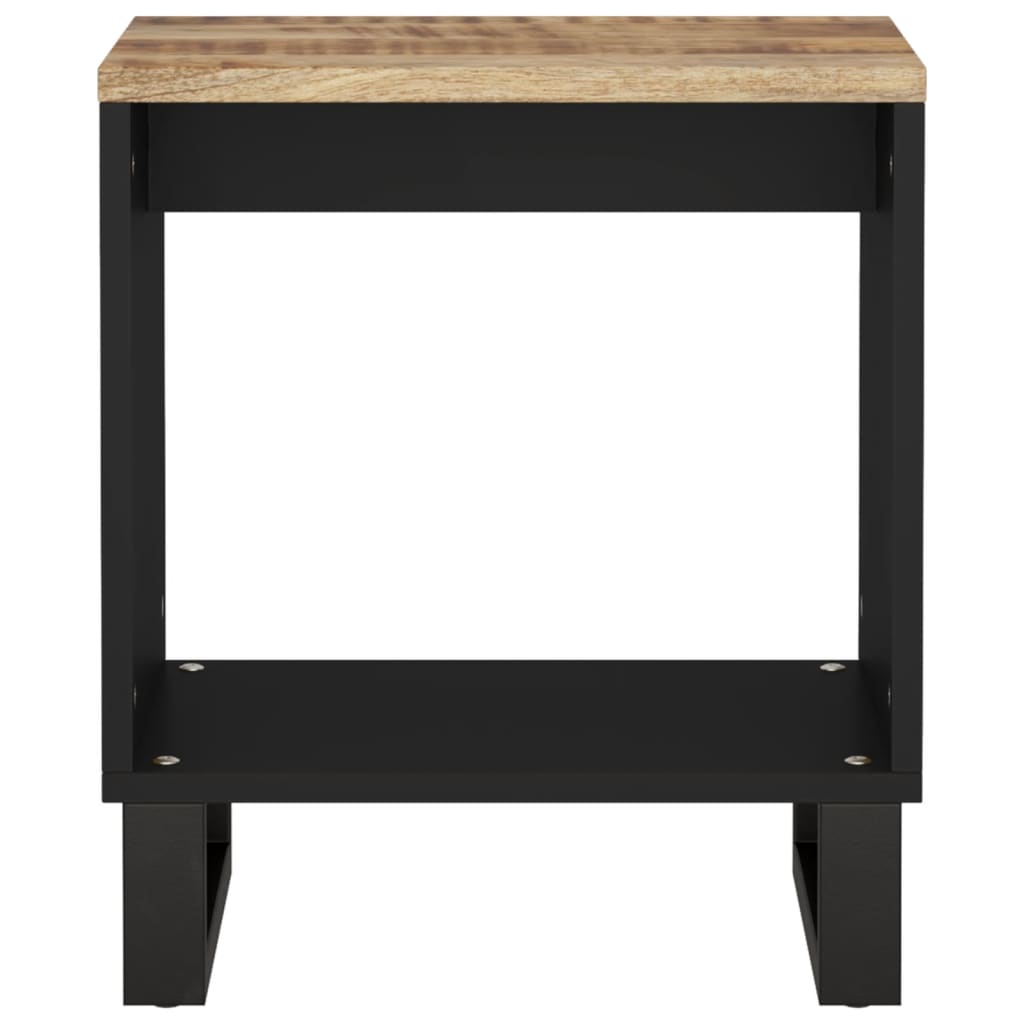 Table basse 40x31x46 cm Bois de manguier solide et d'ingénierie - XIOS