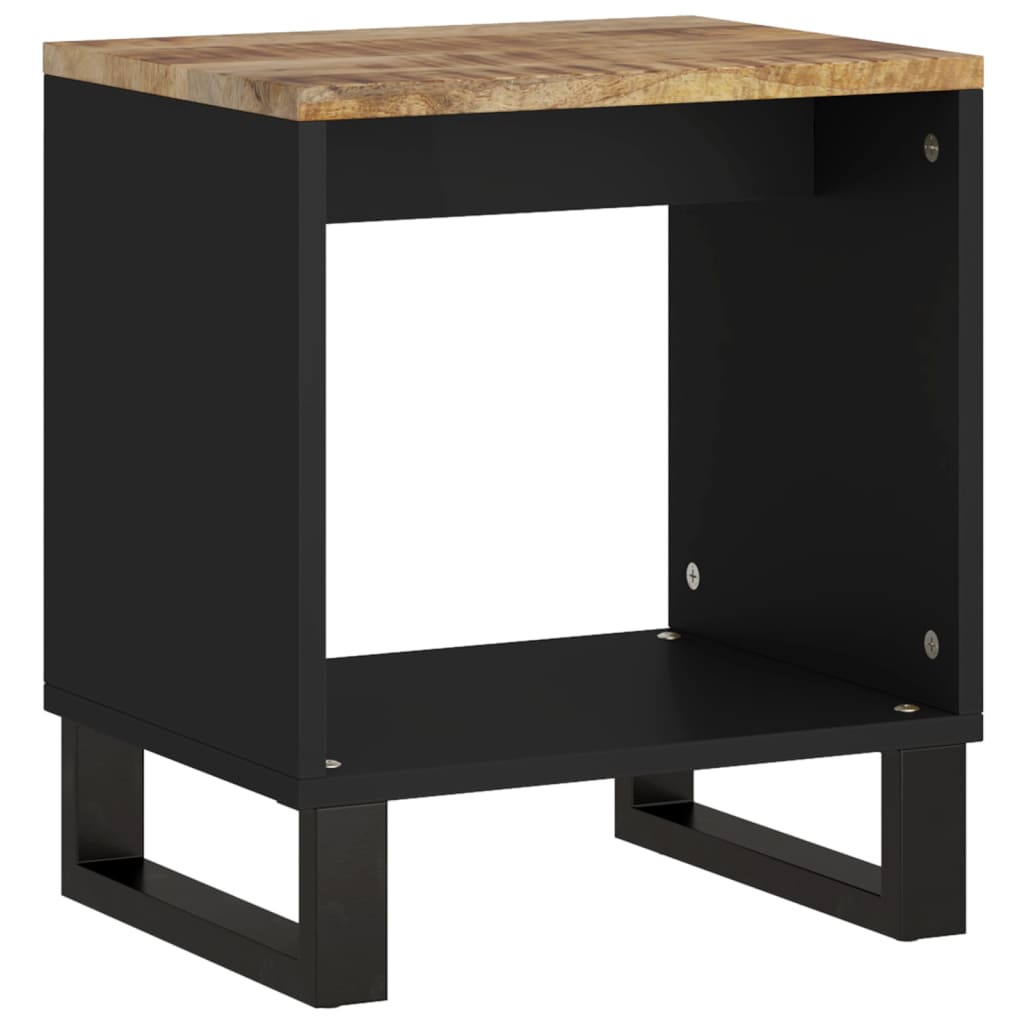 Table basse 40x31x46 cm Bois de manguier solide et d'ingénierie - XIOS