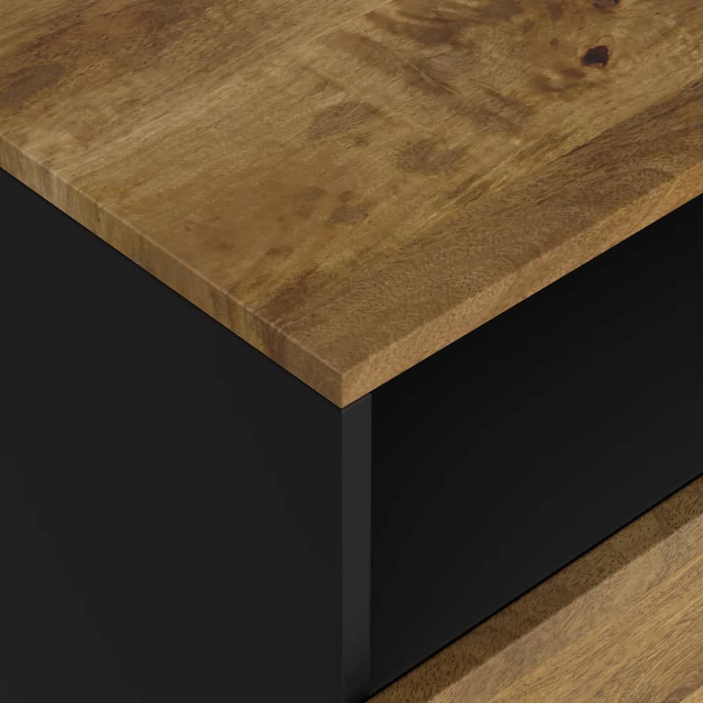 Table de chevet 50x33x62 cm Bois de manguier et d'ingénierie - XIOS