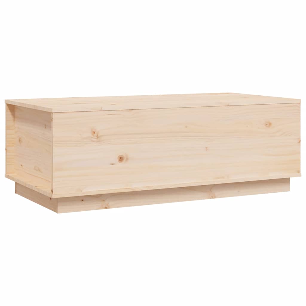 Table basse 100x50x35 cm Bois massif de pin - XIOS