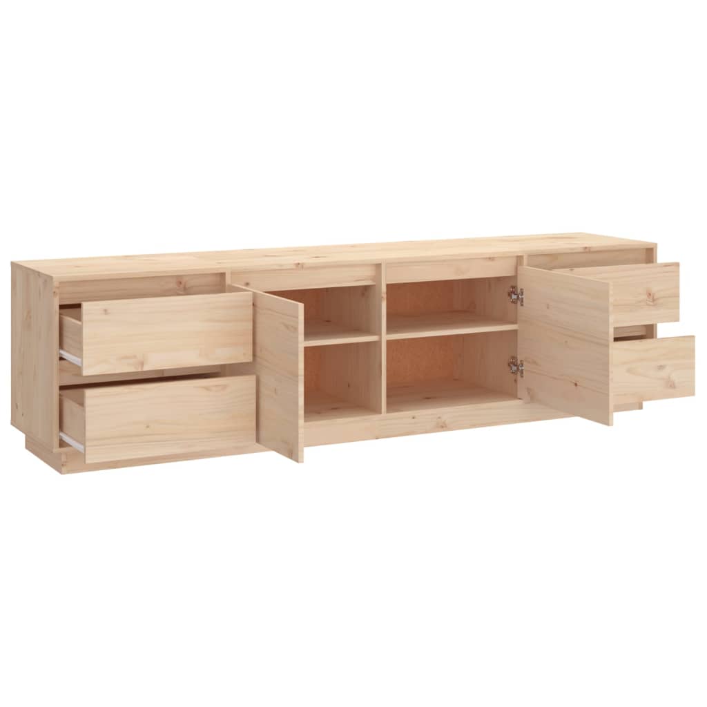 Meuble TV 176x37x47,5 cm Bois de pin massif - XIOS