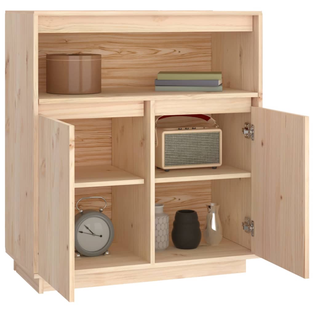 Buffet 70x34x80 cm Bois massif de pin - XIOS