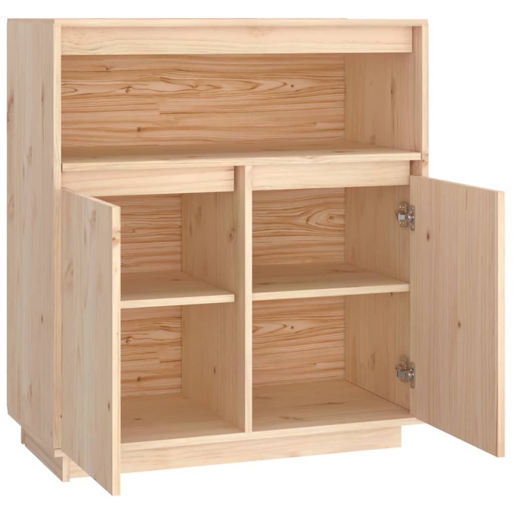 Buffet 70x34x80 cm Bois massif de pin - XIOS