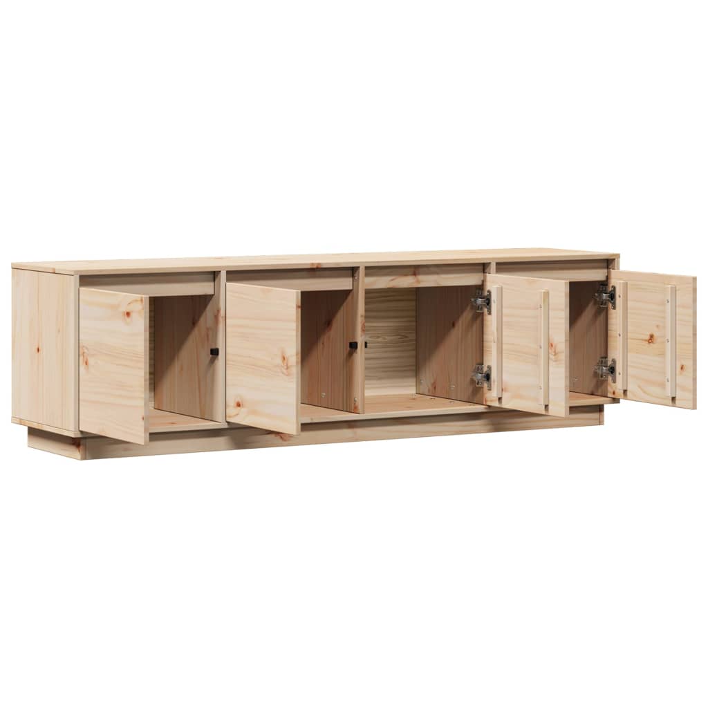 Meuble TV 156x37x45 cm Bois de pin massif - XIOS