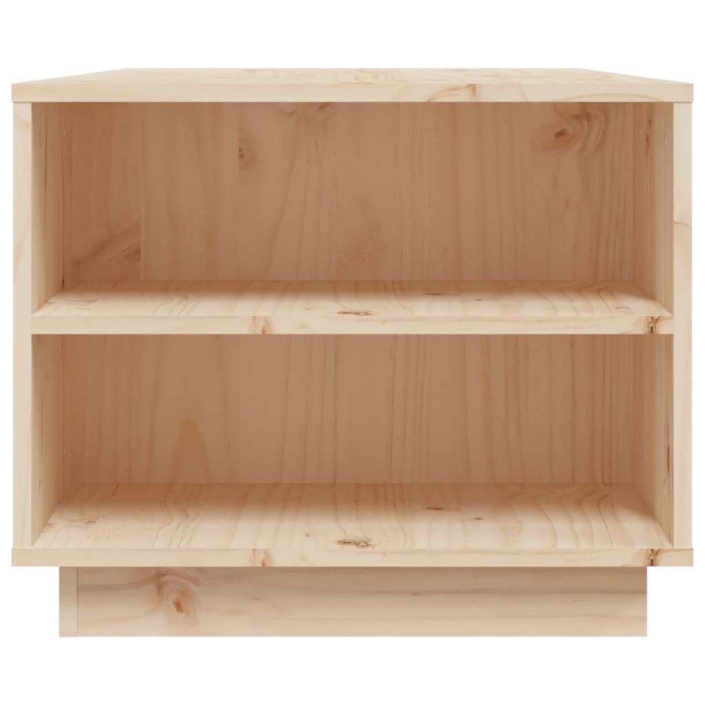 Table basse 90x49x40,5 cm Bois massif de pin - XIOS