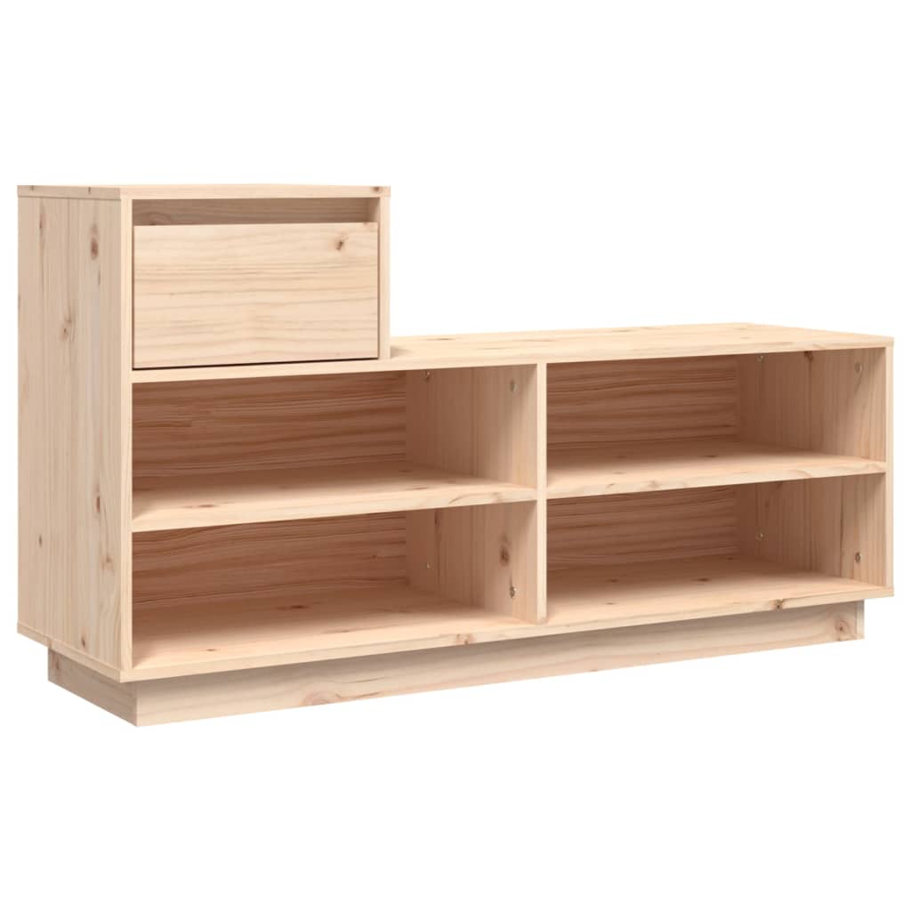 Armoire à chaussures 110x34x61 cm Bois de pin massif - XIOS