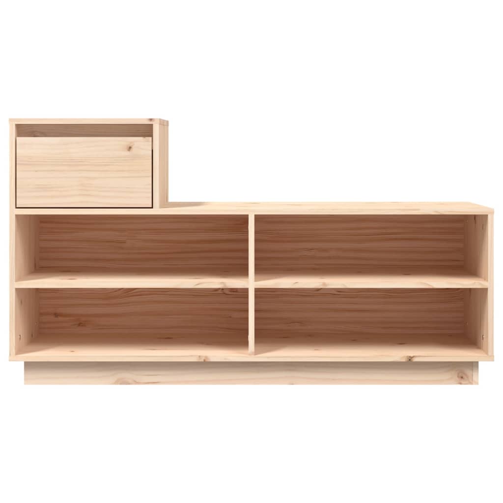 Armoire à chaussures 110x34x61 cm Bois de pin massif - XIOS