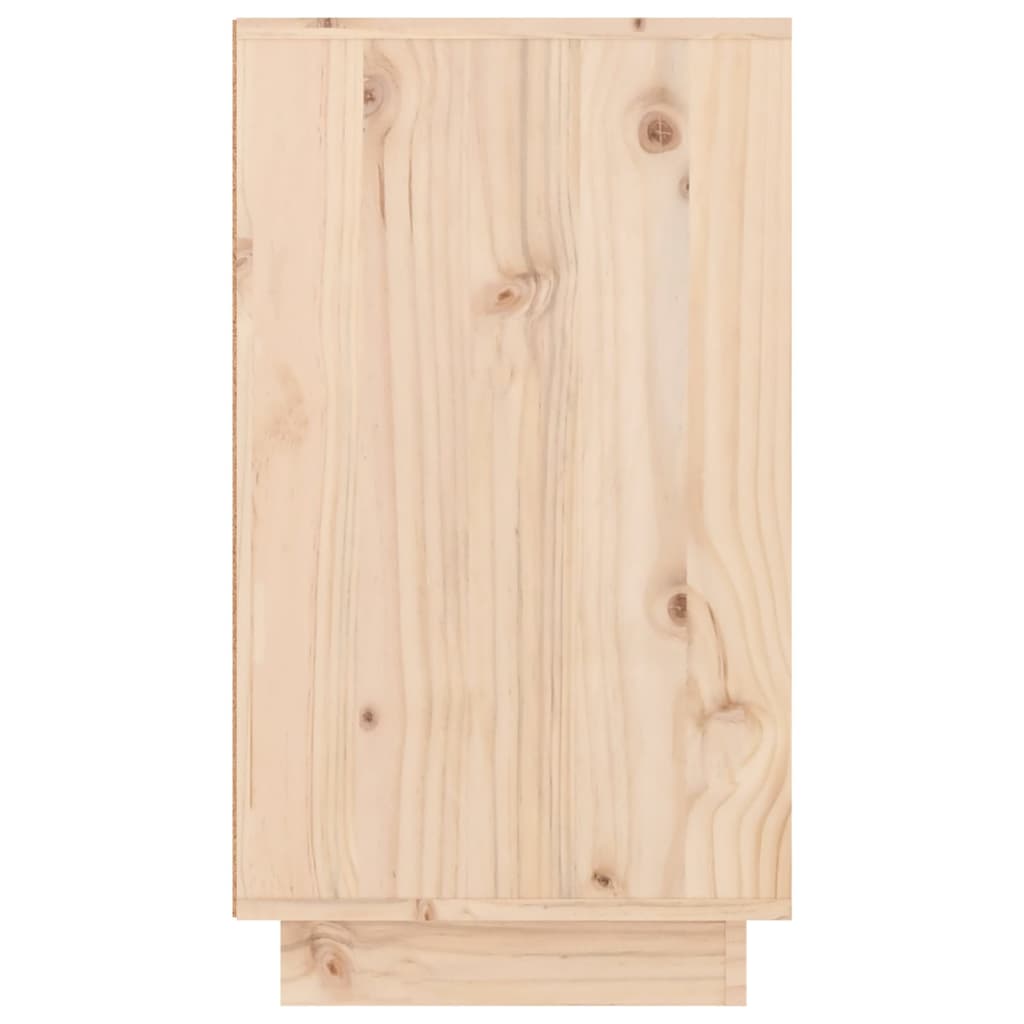 Armoire à chaussures 110x34x61 cm Bois de pin massif - XIOS