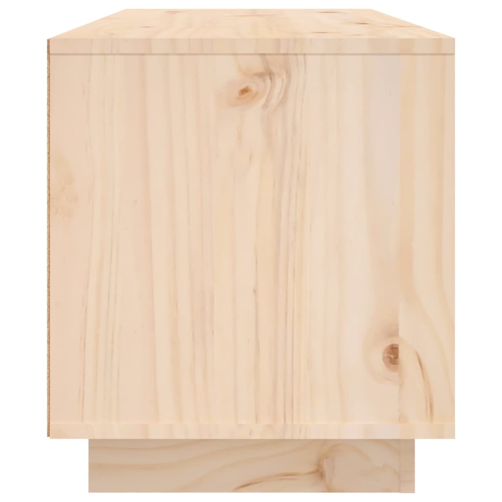 Meuble TV 80x35x40,5 cm Bois de pin massif - XIOS