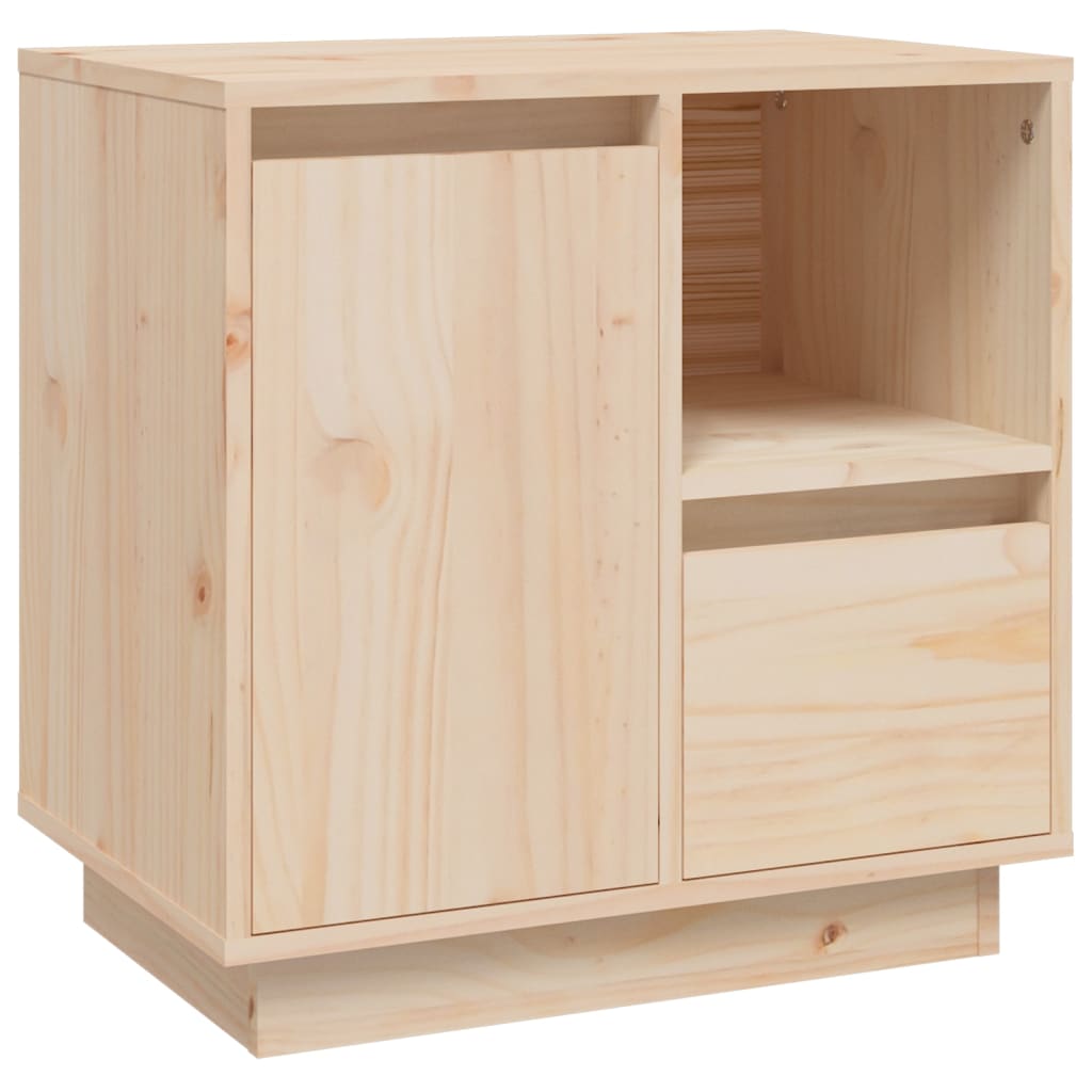 Table de chevet 50x34x50 cm Bois de pin massif - XIOS