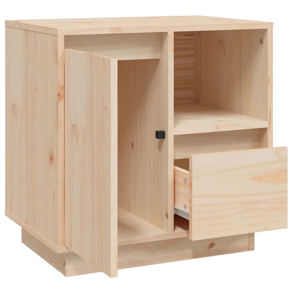 Table de chevet 50x34x50 cm Bois de pin massif - XIOS