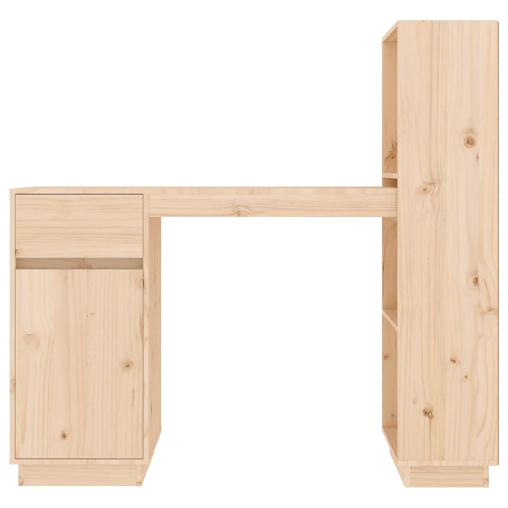 Bureau 110x53x117 cm Bois massif de pin - XIOS