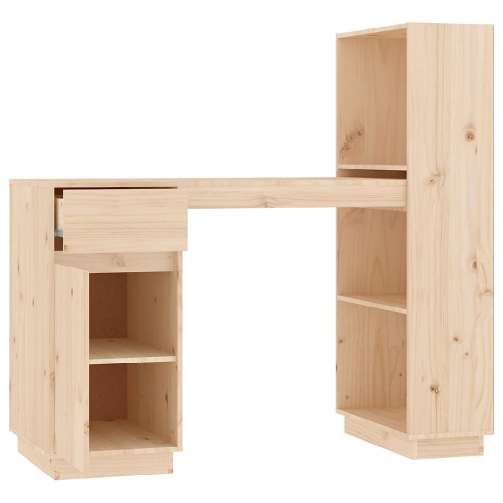 Bureau 110x53x117 cm Bois massif de pin - XIOS