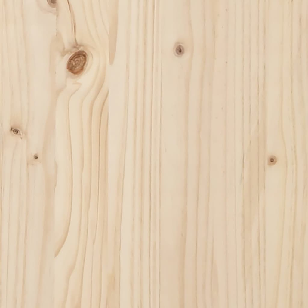 Table basse 80x55x40,5 cm Bois massif de pin - XIOS