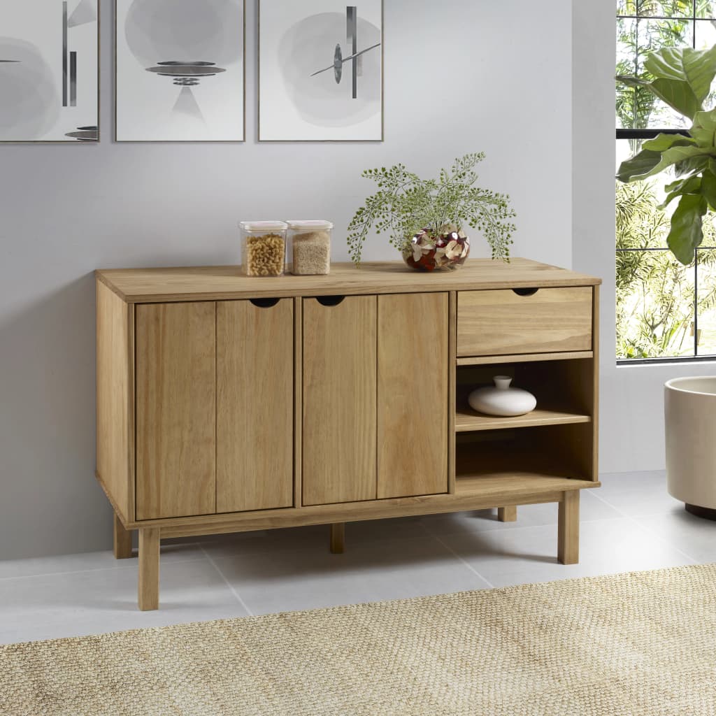 Buffet OTTA 114x43x73,5 cm Bois massif de pin - XIOS