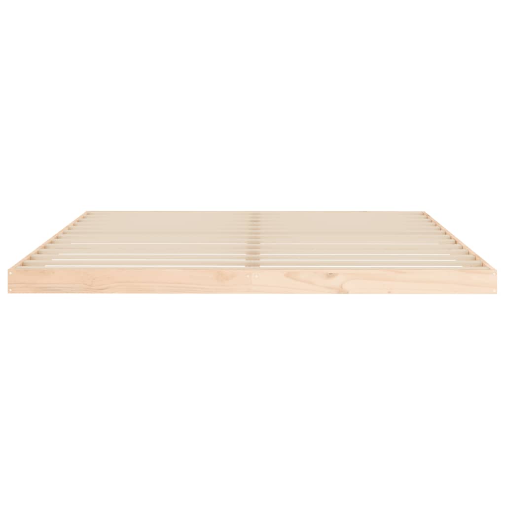 Cadre de lit sans matelas 180x200 cm bois massif de pin - XIOS