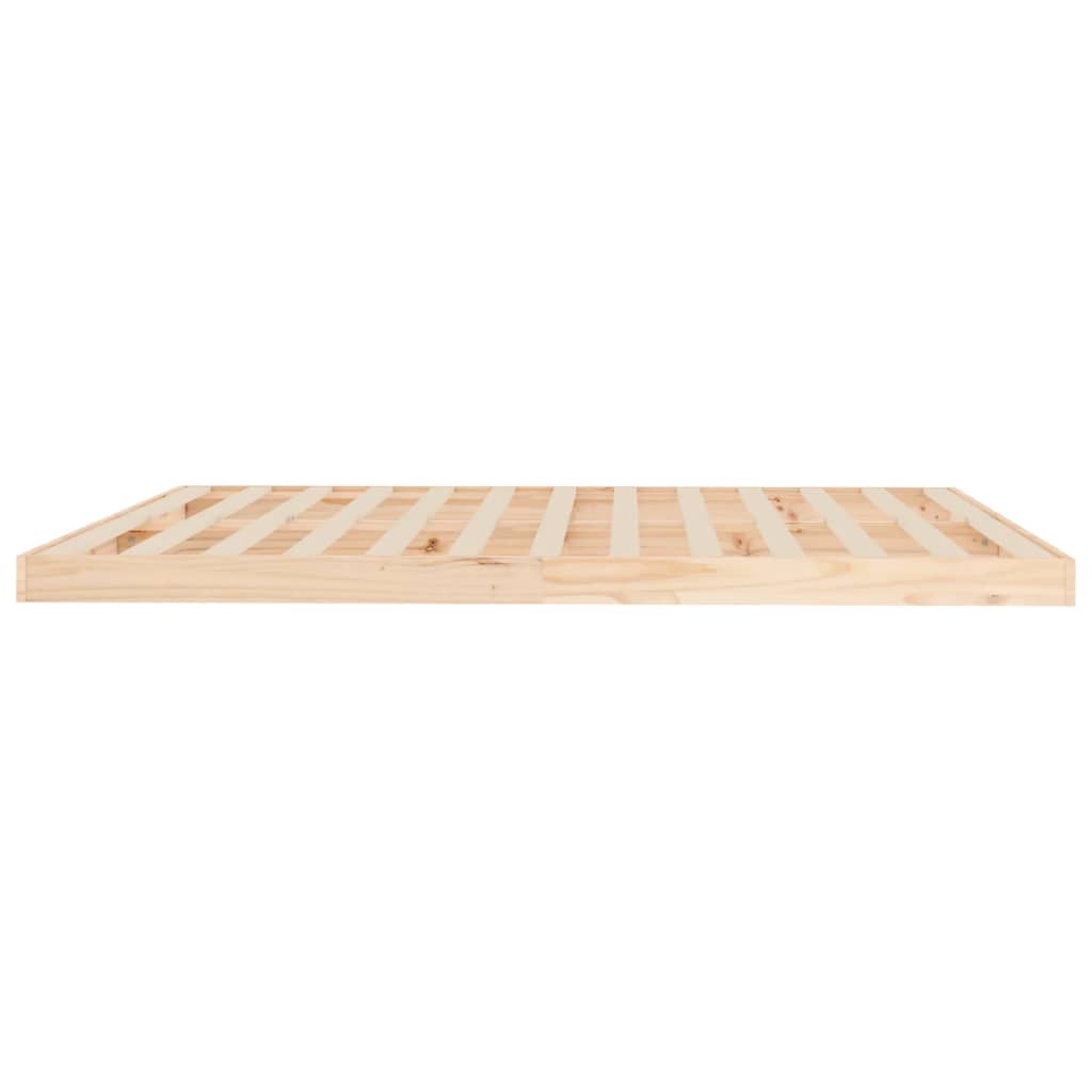Cadre de lit sans matelas 180x200 cm bois massif de pin - XIOS