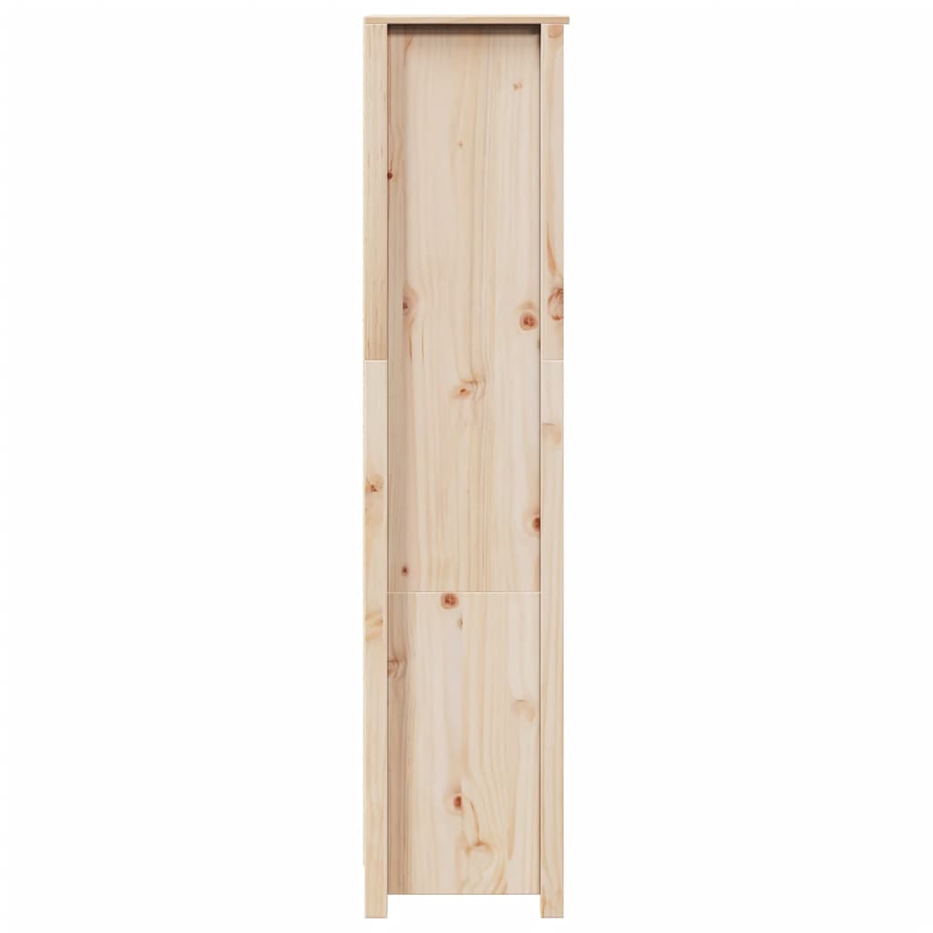 Buffet haut 80x35x154 cm Bois massif de pin - XIOS