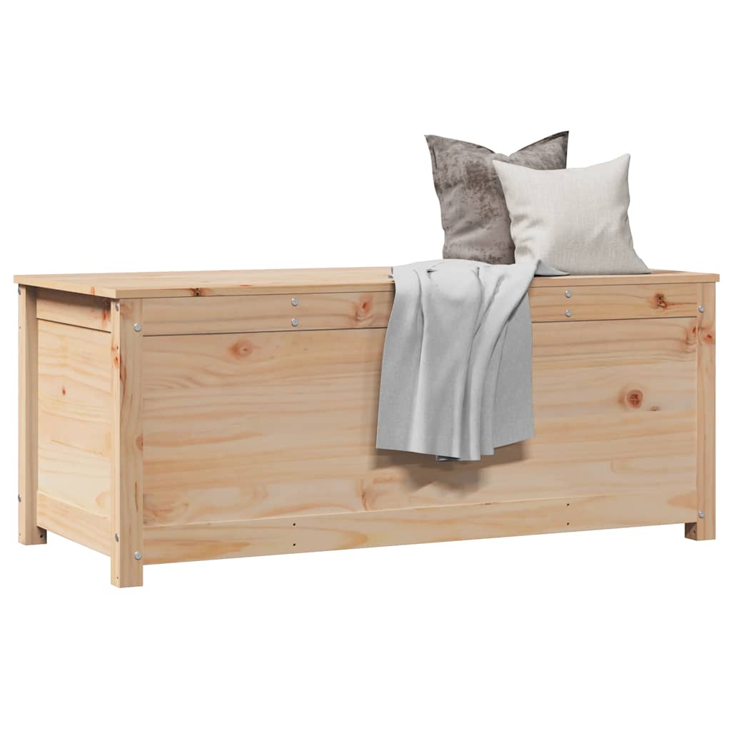 Boîte de rangement 110x50x45,5 cm Bois massif de pin - XIOS