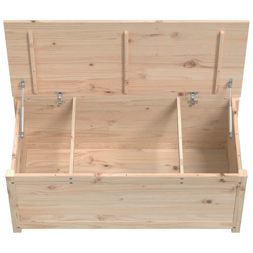 Boîte de rangement 110x50x45,5 cm Bois massif de pin - XIOS