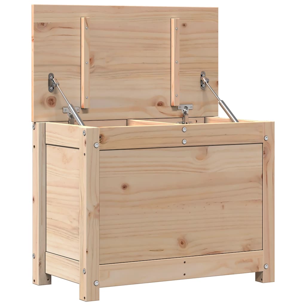 Boîte de rangement 60x32x45,5 cm Bois massif de pin - XIOS