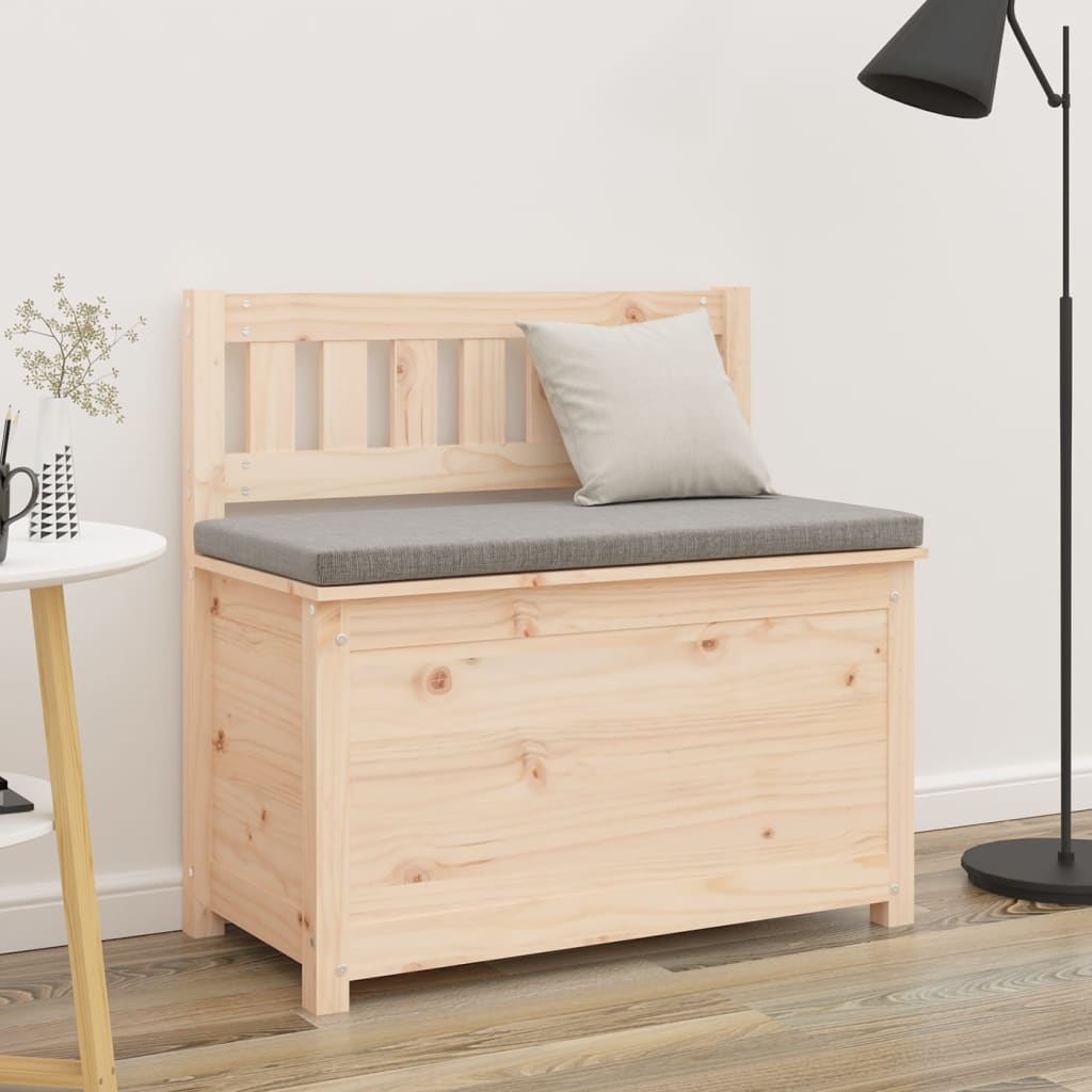 Banc 80x41x77 cm Bois de pin massif - XIOS