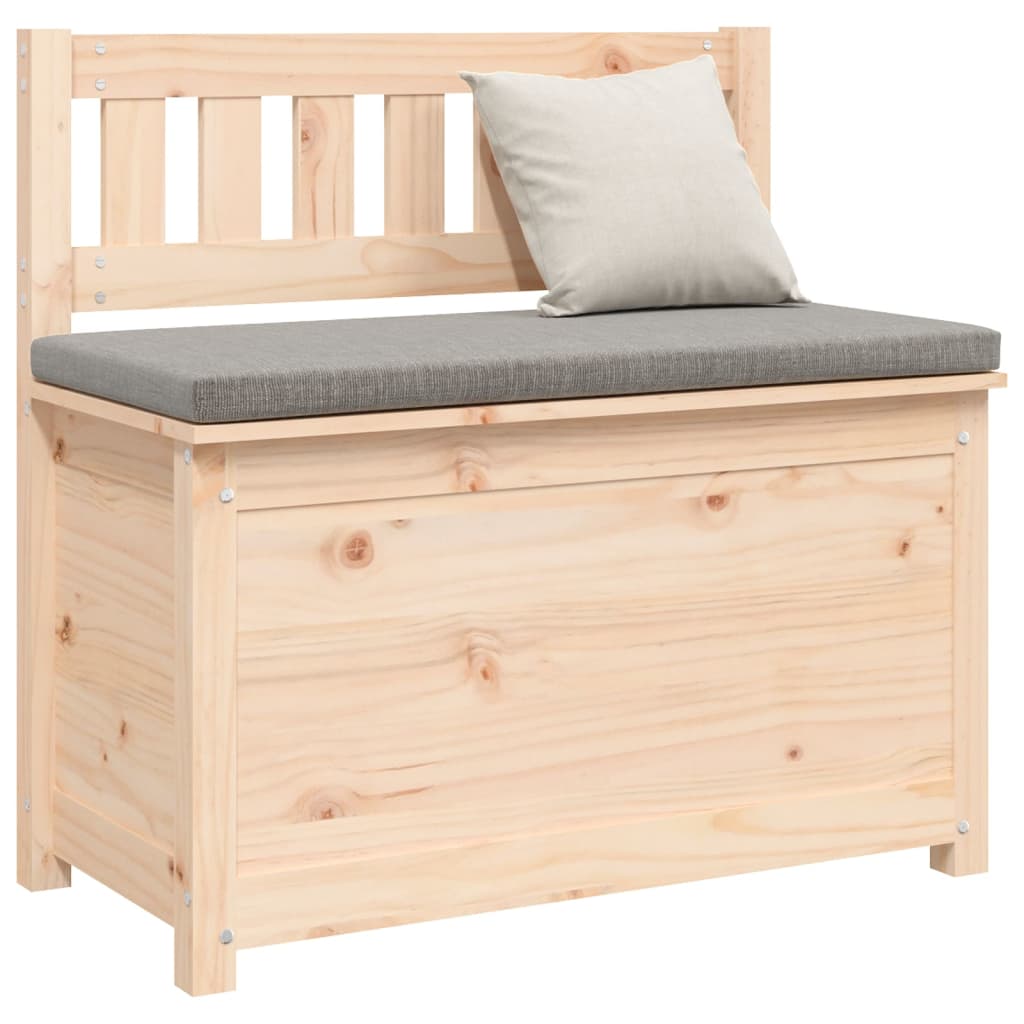 Banc 80x41x77 cm Bois de pin massif - XIOS