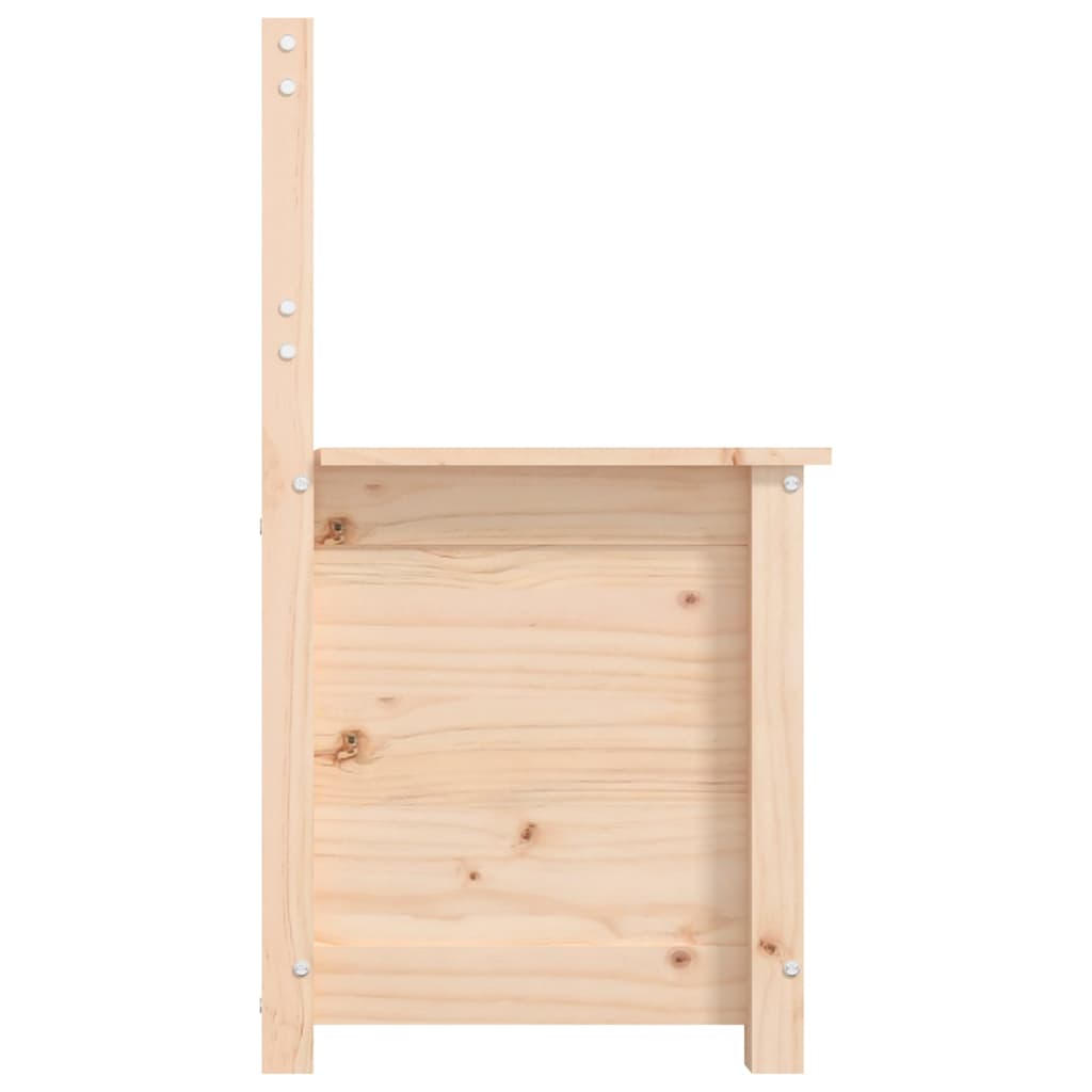 Banc 80x41x77 cm Bois de pin massif - XIOS