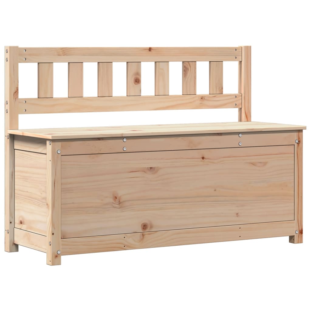 Banc 110x41x76,5 cm Bois de pin massif - XIOS