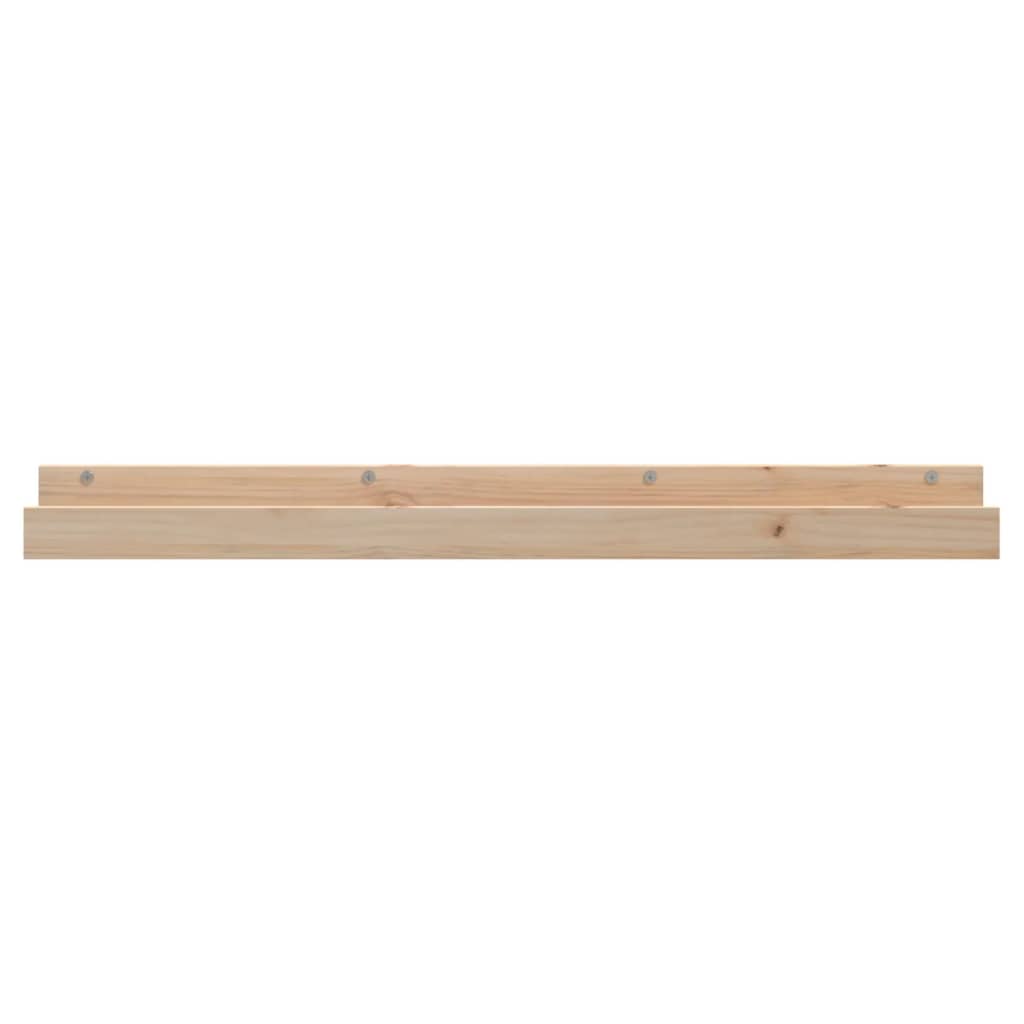 Étagères murales 2 pcs 110x12x9 cm Bois de pin massif - XIOS