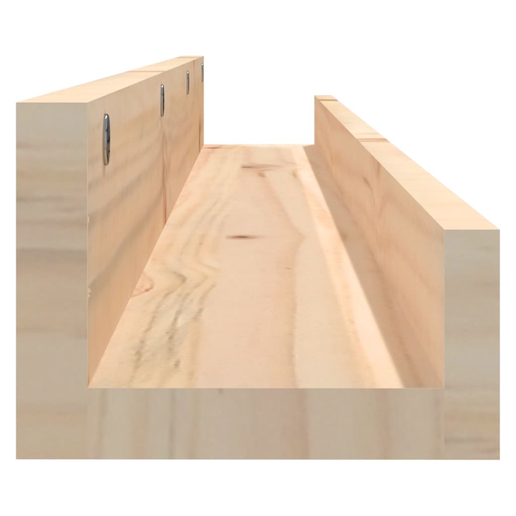 Étagères murales 2 pcs 110x12x9 cm Bois de pin massif - XIOS