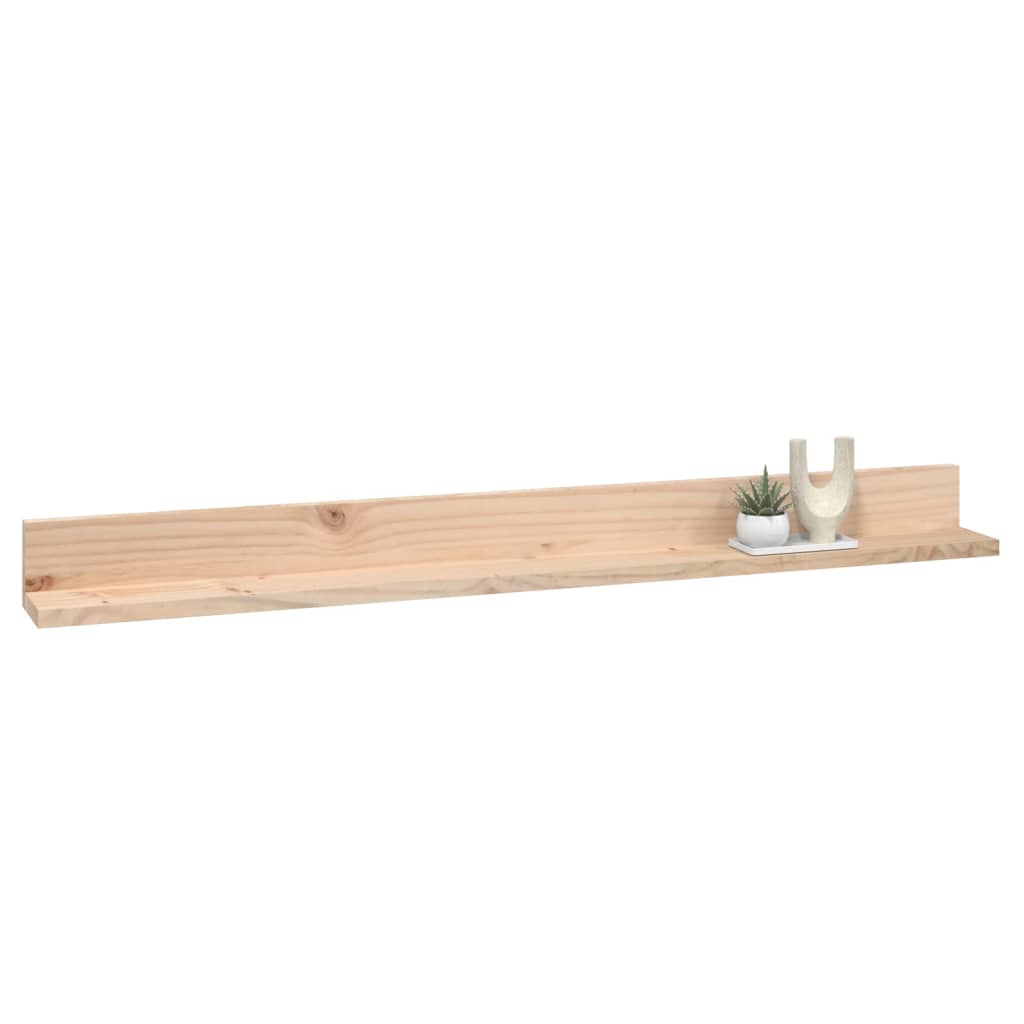 Étagères murales 2 pcs 110x11x9 cm Bois de pin massif - XIOS
