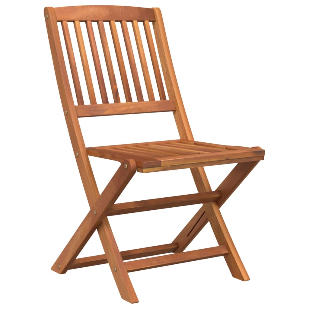 Ensemble à manger de jardin 5 pcs Bois d'acacia solide