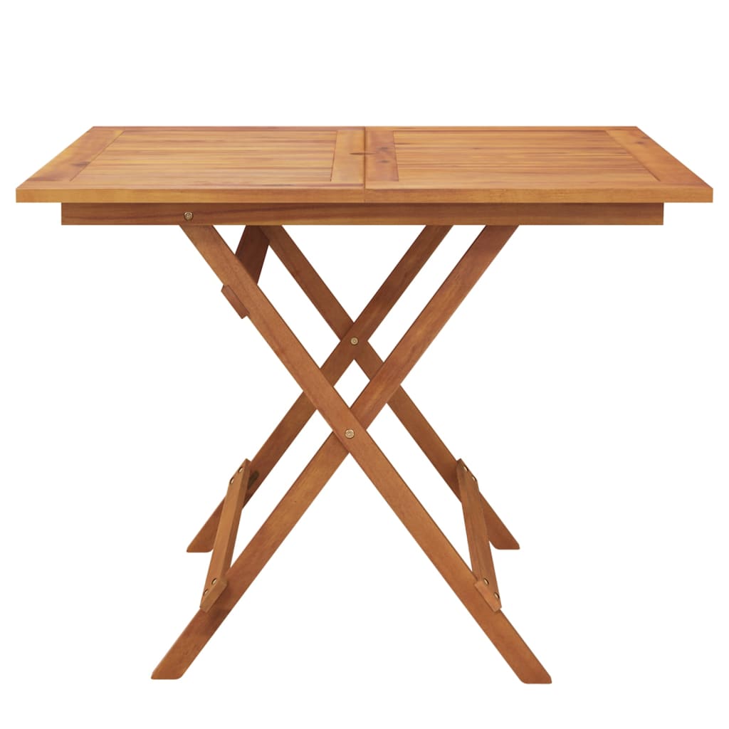 Ensemble à manger de jardin 5 pcs Bois d'acacia solide